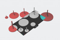 Miniature Bases 3D model