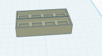 2x4 Keyboard fidget 3D model