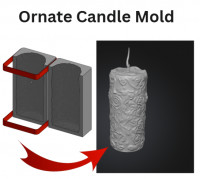Candle Mold 3D model
