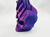 Branded Skull Twist Fidget 3D model