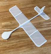 Simple Lightweight Glider (20g) 3D model