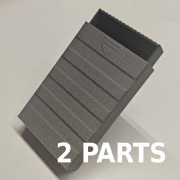 Mechanical Push Latch Box, two parts only 3D model