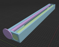 Dot Sticker Sheets - DISPENSER 3D model