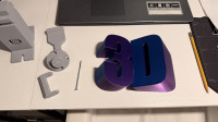 3D door sign 3D model