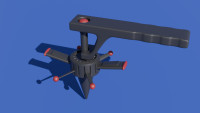 Peonza estelar 3D model