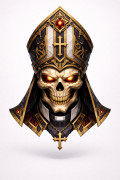 Archbishop Skull Mask 3D model