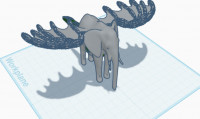 elephant dragon 3D model