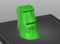 Moai, Pen Holder 3D model
