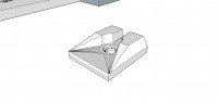pt140 modified rear sight 3D model