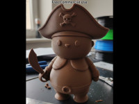 Cute Pirate Captain 3D model