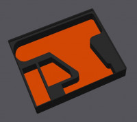Ryobi LLCDI1802 Drill Gridfinity 3D model
