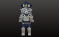 Officer Merdeka from PEPPERED 3D model