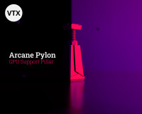 Arcane Pillar: The GPU Support Bracket 3D model