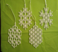 Snowflake Ornaments 3D model