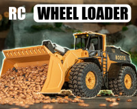 RC Wheel Loader - DIY 3D model