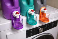 Detergent Cup and Cup Holder 3D model