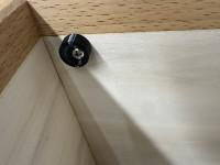 Adjustable Inset Cabinet Door Stop 3D model