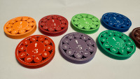 Fidget Gears for arithmetic training 3D model