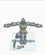 MECHA BENCHY 3D model