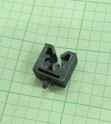 Brake line clip 3D model