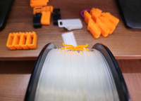 01_Clothespin filament 3D model