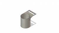 Cup holder for tractor 3D model
