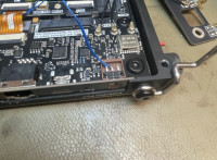 Clockwork Pi u-console hackergadgets aio-v2 nvme battery switch 3D model