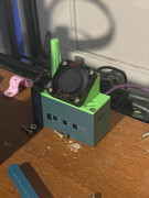 Orange Pi Zero 2w extended lid with 40mm fan 3D model