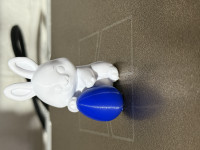 cute easter bunny with egg (NO AMS) 3D model