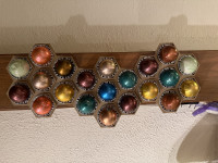 Nespresso Pod Hexagon Wall Mount 3D model