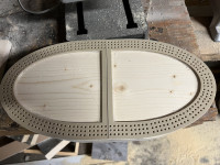 Cribbage Board Template 3D model
