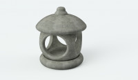 Japanese Lantern concrete mold 3D model