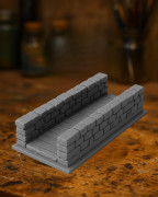 Stone Corridor Diorama Base 3D model