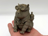 Steampunk Capybara 3D model
