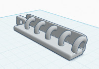 cable suporter 3D model