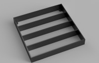 9x9 4 Shelf 3D model