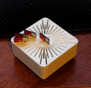 41 Slot MicroSD Card Holder for Gridfinity 1x1x3 3D model