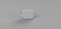 Flat-Edged AirPods Pro Case with Loop 3D model