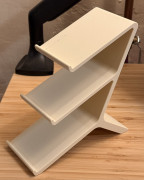 Triple Keyboard Display Stand 3D model