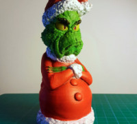 Grinch tree ornament 3D model