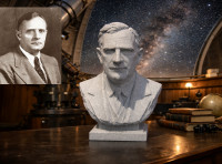Edwin Powell Hubble — Bust 3D model