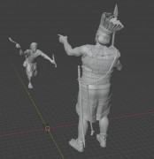 JW David vs Goliath 3D model