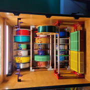 Filament Rack Connections 3D model