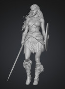 Icebound Valkyrie 3D model