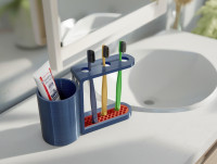 Toothbrush & Toothpaste Holder 3D model