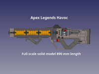 Apex Legends Havoc 3D model