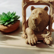 “Bear Through the Pines” 3D model