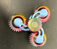 gear fidget 3D model