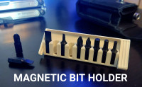 Slim Magnetic Bit Holder 3D model