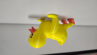 Push up rubber duck (AI generated) 3D model